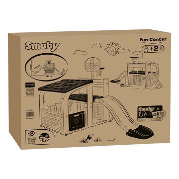 Smoby Life Plezier Sport Centrum met Glijbaan