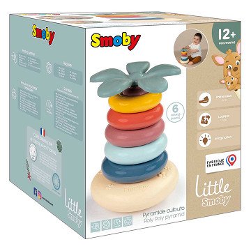 Little Smoby Roly Poly Stacking Pyramid - 6pcs.