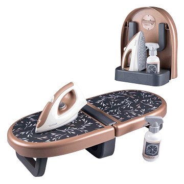 Smoby Tefal faltbares Bügelbrett mit Bügeleisen
