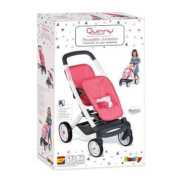 Smoby Quinny Twin Buggy