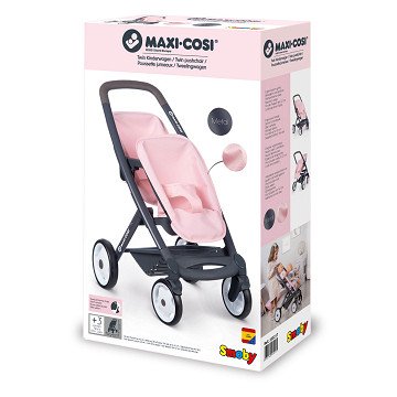 Smoby Maxi-Cosi Doll Pram for 2 Dolls