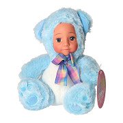Baby doll with animal suit - bear