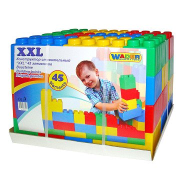 Cavallino Building Blocks XXL, 45 pcs.