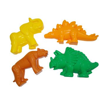 Cavallino Sand mold set Dinos and Wild Animals