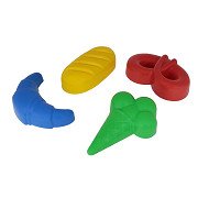 Cavallino Sand mold set Food, 4 pcs.