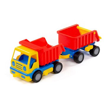 Cavallino Basics Dump Truck with Trailer