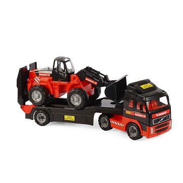 Cavallino Mammoet Truck mit Anhänger und Bagger