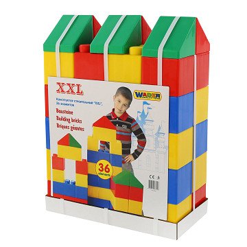 Cavallino Building Blocks XXL, 36 pcs.