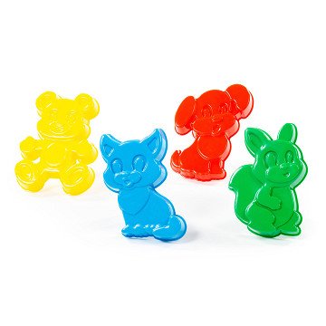 Cavallino Sand Molds Animals, 4pcs.