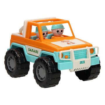 Jeep 66 Safari Jeep Orange