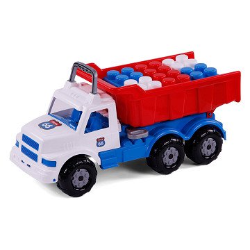 Cavallino Route 66 XL Dump Truck with Building Blocks