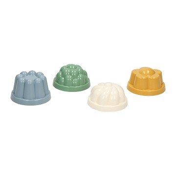 Cavallino Pastel Sand Molds, 4pcs.