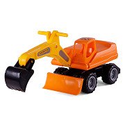 Cavallino Mega Excavator Walking Car Orange, 79cm