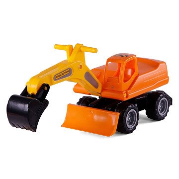 Cavallino Mega Excavator Ride-on Orange, 79cm
