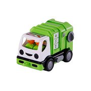 Cavallino My First Garbage Truck Green, 19cm