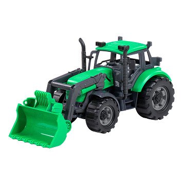 Cavallino Traktor mit Schaufel grün, Maßstab 1:32