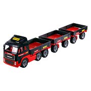 Cavallino Mammoth Truck with Double Trailer, Scale 1:16
