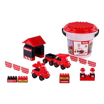 Cavallino Construction Set in Bucket, 60pcs.