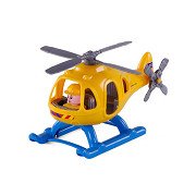 Cavallino Ambulance Helicopter with Play Figure, 29.5cm