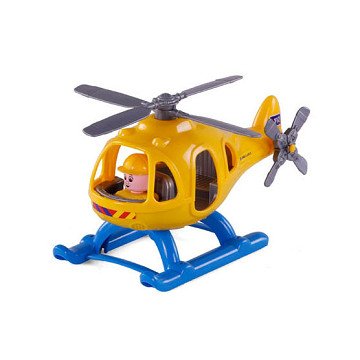 Cavallino Ambulance helicopter with playing figure, 29.5 cm