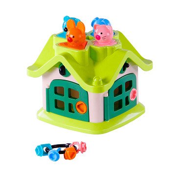 Cavallino House Shape Sorter with Keys, 6 pcs.