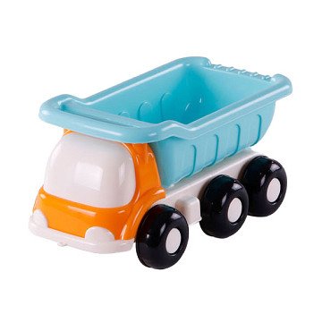 Cavallino Beach Dump Truck Blue, 29cm