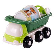 Cavallino Beach Dump Truck with Bucket Set Green, 5 pcs.