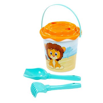Cavallino Safari XL Eimer-Set Blau, 4-tlg.