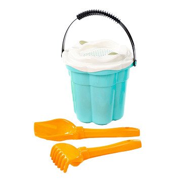 Cavallino Safari Classic Eimer-Set Blau, 4-tlg.