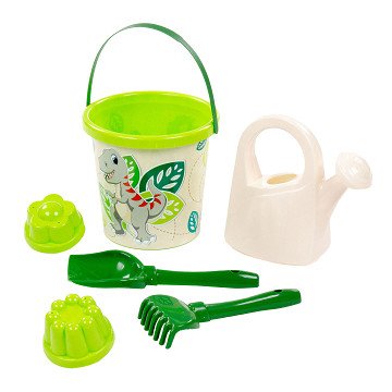 Cavallino Safari XL Bucket Set with Sand Molds Dino, 8pcs.