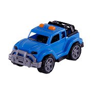 Cavallino Trendy Jeep Blau, 22cm