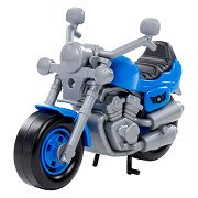 Cavallino Tour Motorrad Blau, 25cm