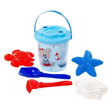 Cavallino XL Bucket Set Blue, 7 pcs.