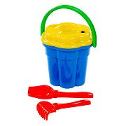 Cavallino XL Classic Eimer-Set Blau, 4-tlg.