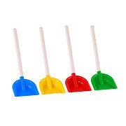 Cavallino Plastic Shovel with Wooden Handle Color, 40.5cm