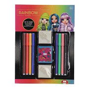 Rainbow High Stamp Set, 11pcs,