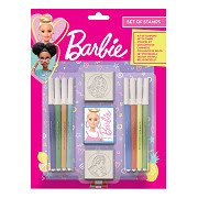 Barbie Stempelset, 11-tlg.