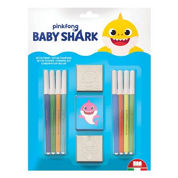 Baby Shark Stempelset. 11 Stk.