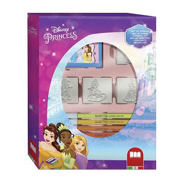 Disney Prinses Stempelset mit 4 Stempeln