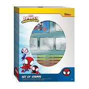 Spidey Stamp Set with 4 Stamps