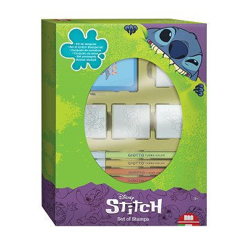 Stitch Stempelset met 4 Stempels