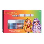 Rainbow High Color Set with Stamps, 41 pcs.