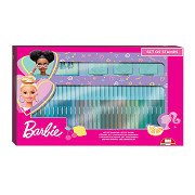Barbie Coloring Set with Stamps, 41 pcs.