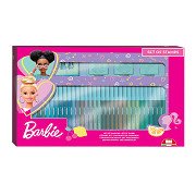 Barbie Kleurset met Stempels, 41dlg.