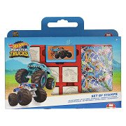 Hot Wheels Coloring Set with Stamps, 41 pcs.