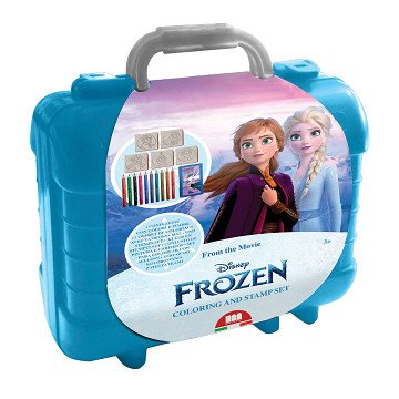 Frozen Travel Stamp and Color Case