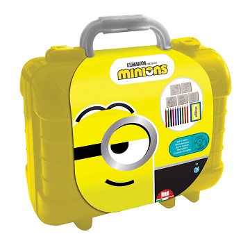 Minions Reisestempel und Farbetui