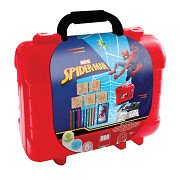 Spiderman Reisestempel und Malkoffer