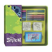 Stitch Stamps and Felt-tip Pens Set in Storage Box