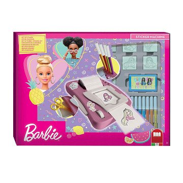 Barbie -Stickermaschinen-Set